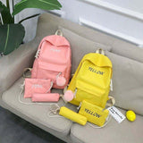 3 Piece Backpack Set Large Capacity Shoulder Pencil Bag Primary School Bags Fashion Travel Bags for Kids