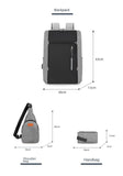 Men Casual Computer Waterproof School Rucksack Bag Customized logo Polyester Laptop Backpack
