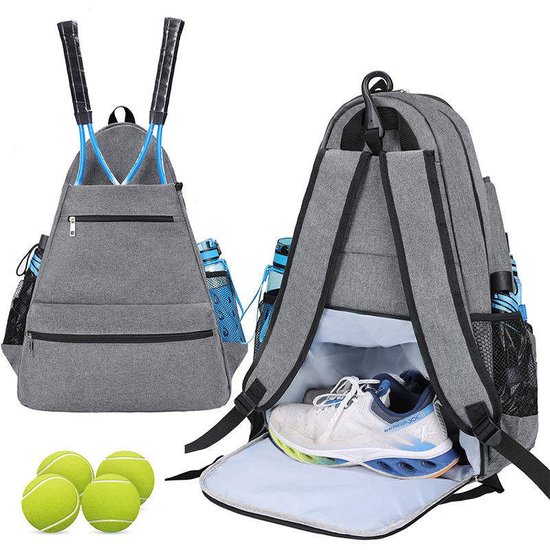 Foldable Waterproof Gym Sports Travel Duffle Bag Tennis Badminton Racket Pickleball Backpack Bag