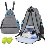 Foldable Waterproof Gym Sports Travel Duffle Bag Tennis Badminton Racket Pickleball Backpack Bag