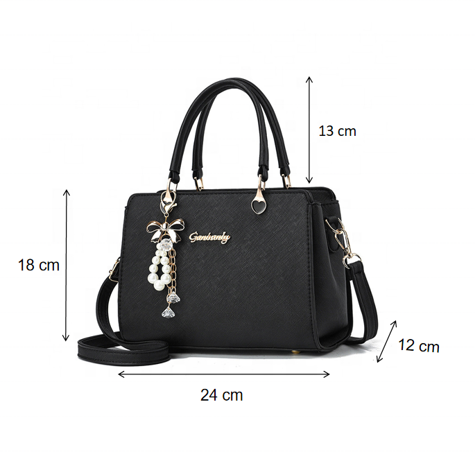 New Elegant Style in 2025 Leather PU Hand Bags Ladies Women Hand Bags Luxury Handbags for Women Handbags