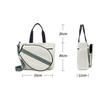 Luxury Tennis Racket Tote Bags Large Capacity Women Sports Beach Tennis Bag