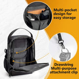 Magnetic Men Pouch Women Travel Work Sports Sling Gym Bottle Bag