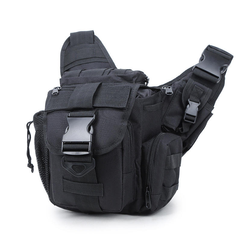 Molle System Adjustable Utility Tote Shoulder Assault Gear Sling Pack Waist Pouch Bags Tactical Bag Waterproof Polyester Unisex