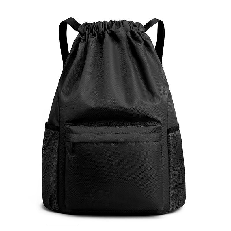 Gym Fitness Nylon Drawstring Backpack Swimming Bags for Kids Waterproof Polyester Drawstring Bag