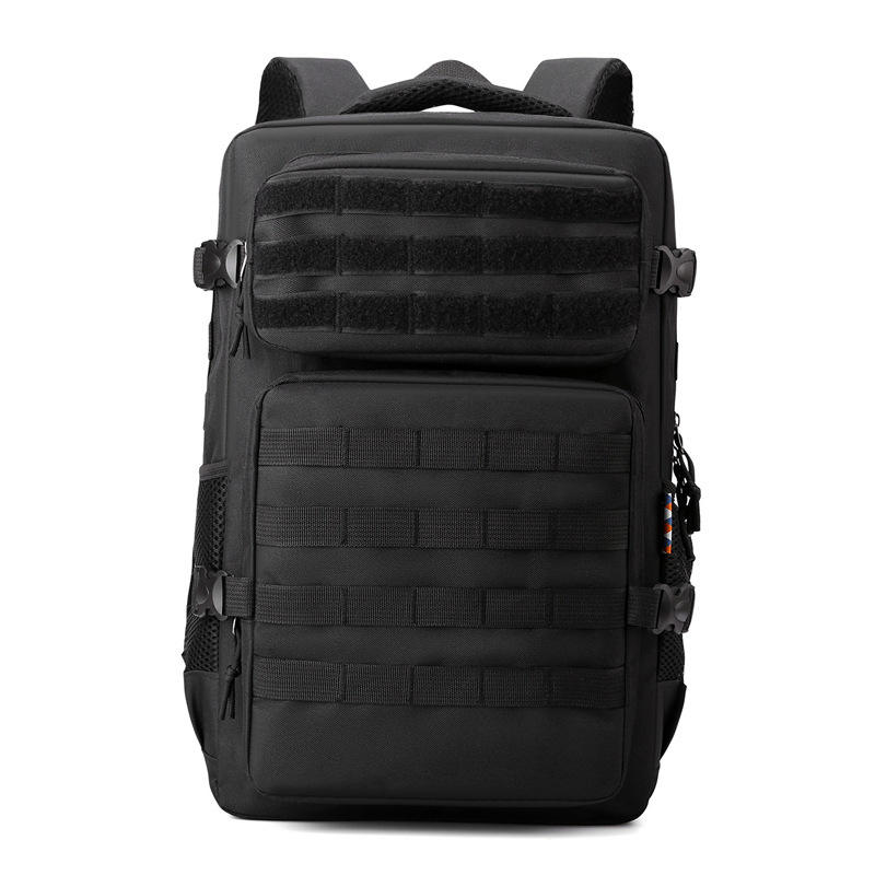 Wholesale New Waterproof Polyester Outdoor Backpack Geometric Pattern Hiking Multifunctional Large Capacity Casual Backpack