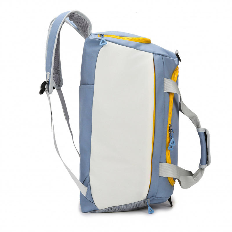 Women Lightweight Travel Backpack Large Capacity Dry Wet Separation Gym Luggage Bag Handheld Double Shoulder Bag Custom Gym Bag