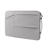 Water Resistant Nylon Laptop Sleeve Case Bag for Macbook Padded Compartments Accessory Storage