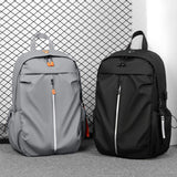 Waterproof Laptop Backpack with USB Charging Port Fashion Business Travel & Hiking Bag for School Use