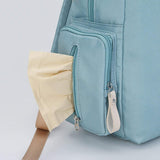 Large Capacity Mummy Bag Backpack Fashionable Baby Outing Portable Mother Infant Carrier Oxford Zipper Custom LOGO Travel Bag