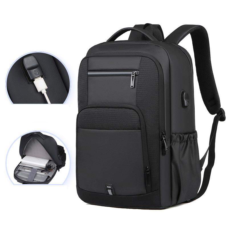 Custom LOGO Large Capacity Laptop Backpack Men's Business Bag Lightweight Travel Bag Mochilas Student Backpack