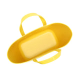Handbag High-End Women's PVC Jelly Beach Toiletry Bag Open Closure Casual Cut DIY Vegetable Basket Large Capacity Polyester