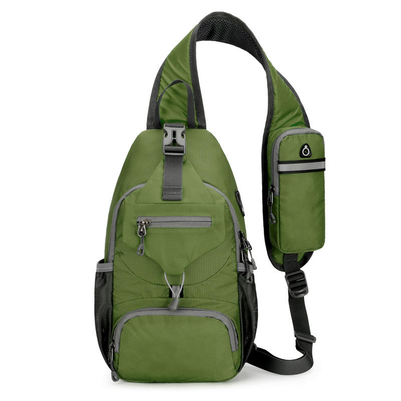 Travel Sling Bag RFID Blocking Sling Backpack Crossbody Men Women Hiking Cycling Chest Bag Daypack