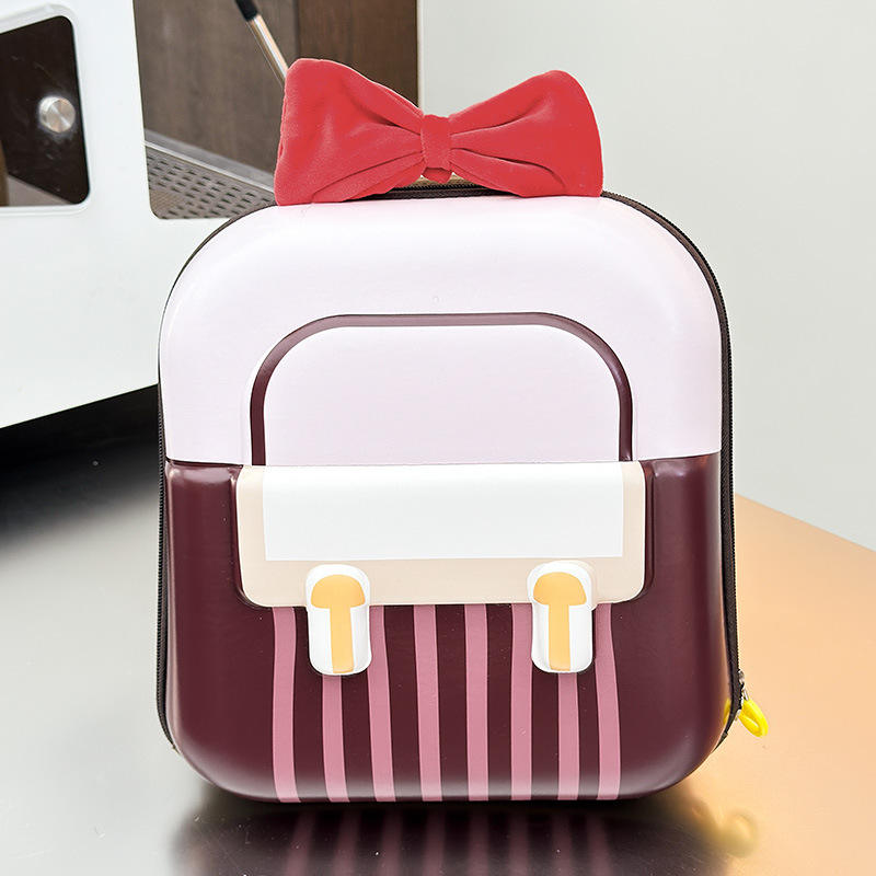 Kindergarten Elementary School Student EVA Backpack Sweet Bow Breathable Lightweight Boys Girls Eggshell New Children's Bag