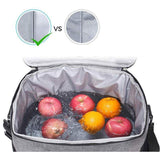 Picnic Cooler Bag Portable Food Takeway Waterproof Custom Leakproof Insulated Thermal Family Oxford Lunch Cooler Bag