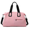 Multifunctional Gym Duffel Bag for Women, Zipper Sports Bag Essentials, Carry-On Tote for Travel and Gym Use