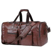 Large Capacity PU Leather Travel Tote Bag for Men – Business Trip & Vacation Luggage Bag