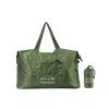 Waterproof Folding Travel Bag String Closure Polyester Material Modern Style Large Capacity Convenient Storage Sports Duffle Bag