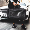 Durable Denim Gym & Basketball Bag – Waterproof Shoe Storage Travel Handbag