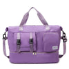 New Oxford Zipper Travel Bag Large Capacity Multi-Functional Shoulder Sports Gym Bag Independent Shoe Compartment Crossbody Bag