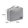 Multi-Function RPET Cosmetic Organizer Bag – Waterproof Hanging Travel Storage Bag