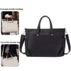 Professional Oxford Laptop Briefcase – Lightweight Large Capacity Commuter Tote Bag