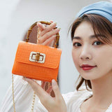 Hot Sale Small Kid Jelly Pvc Crossbody Mini Girls Women Bags Handbag Ladies Kids Purses and Handbags
