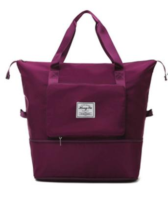 Hot Selling Men's Waterproof Gym Travel Bag Tear Resistance Folding with Independent Shoes Gym Bag