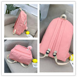 3 Piece Backpack Set Large Capacity Shoulder Pencil Bag Primary School Bags Fashion Travel Bags for Kids