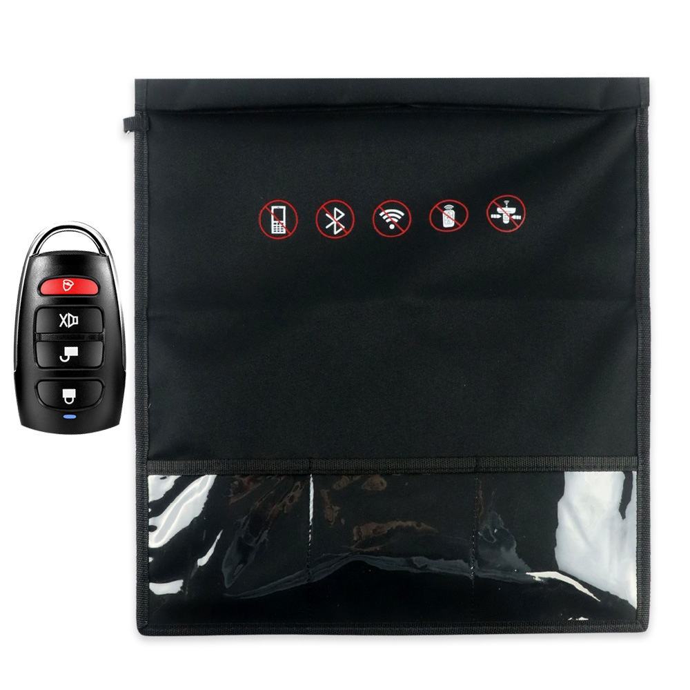 Anti-Electromagnetic Interference Car Key Signal Shielding Bag Oxford Anti-Radiation Privacy Protection Oxford Travel Bags