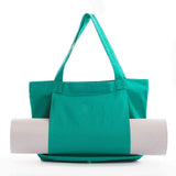 Women's Portable Multi-Functional Large Capacity Yoga Bag Special Canvas Storage Handbag Customizable Logo Gym Fitness Accessory