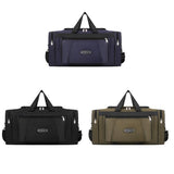 Oxford Waterproof Travel Tote Bag Large Capacity Carry Luggage for Men and Women Shoulder Outdoor Gym Bag for Weekend Sports