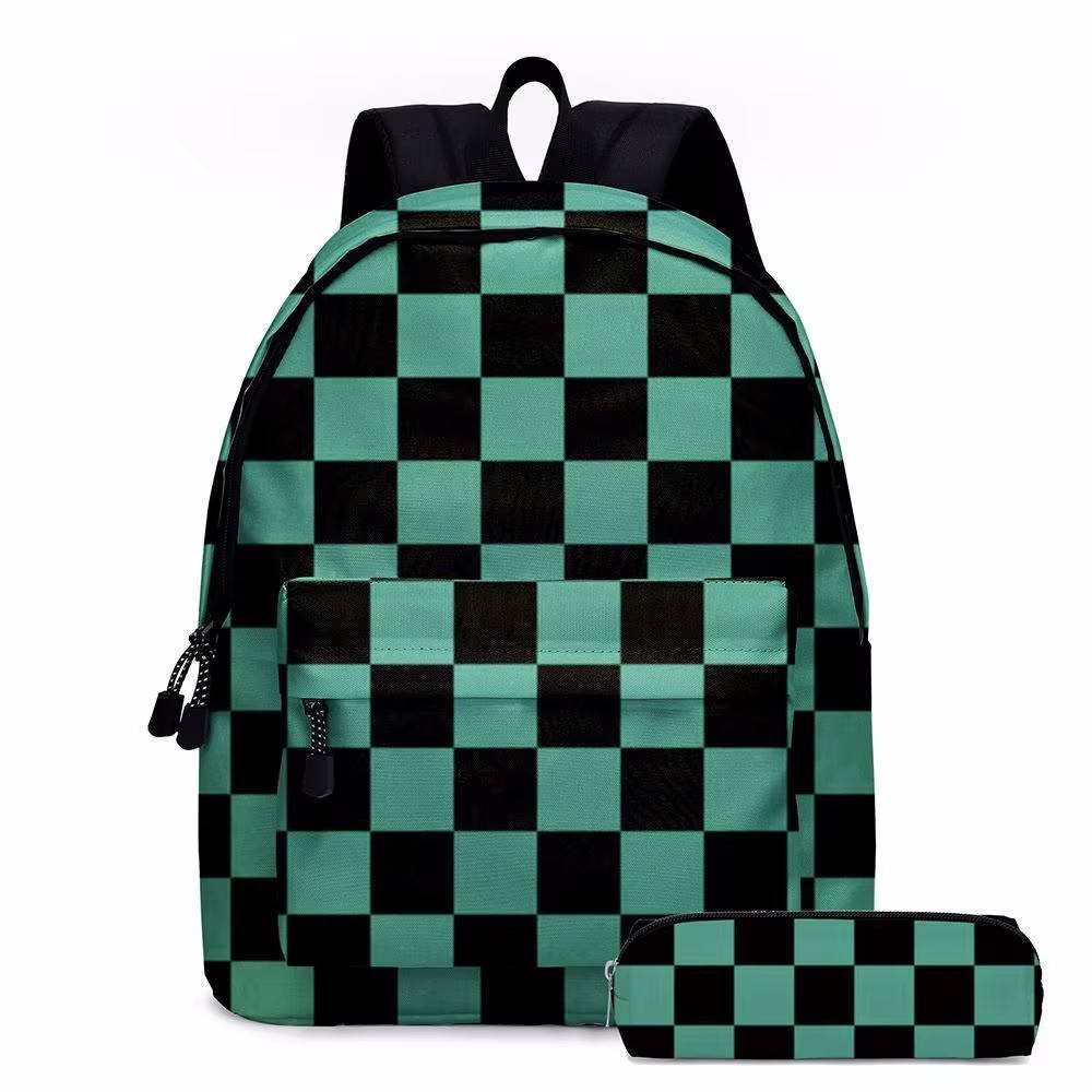 Cartoon Woman Backpack Unisex High Quality 2pcs Set Printing Children Travel Waterproof Backpack Kids School Bags