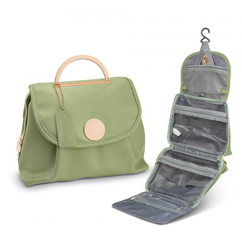 Resistant Waterproof Towel for Bag with Zipper Closure Cosmetic Storage Bags with Hook for Travel Toiletry Makeup Organizer