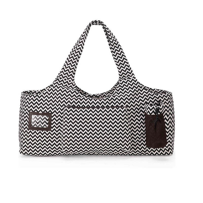 Hot Sale Yoga Mat Carrier Shoulder Bag Fashion Canvas Tote with Mat Carrier Pocket for Summer Use
