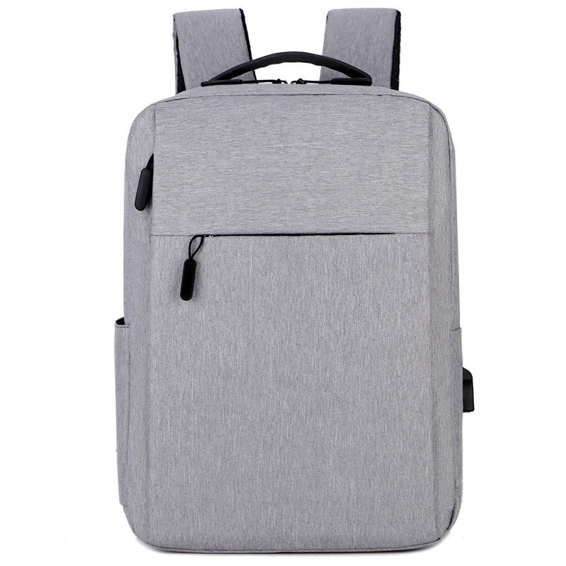 Men Laptop Bag with USB Waterproof Polyester Oem Fashion Unisex Recycled Travel Backpack