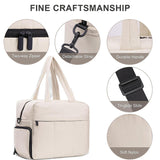 High Quality Unisex Practical Tote Gym Bag Zipper Closure Convenient Puffer Duffle Travel Bag