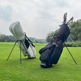 Lightweight Golf Stand Bag for Men and Women Cross-Border PU Insulation Club Bag with Stand Brace Bracket Holder