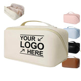 PU Leather Makeup Bag Waterproof Travel case Bride Kitbag Square Pillow Carry Pouch Beauty Cosmetic Bag