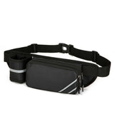 Sports Water Bottle Waist Bag Waterproof Outdoor Fitness Equipment Hiking Backpack Polyester for Men Women for Fitness Bags
