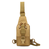 Outdoor Waterproof Designer Crossbody Multifunction Small Mini Tactical Man Single Chest Bag