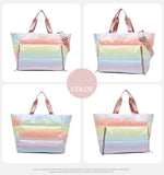 Hot Dry Wet Separation Overnight Duffel Bags Short Travel Bags Luggage for Ladies pink Gym Sport Bag