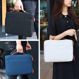 New Arrival Laptop Sleeve Laptop Case Canvas Notebook Portable Carrying Messenger Tote Bag