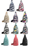 Hot Selling Various Colors Custom logo Women Single Shoulder Backpack Chest Bag for Girls