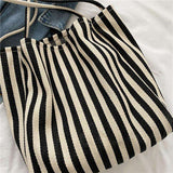 Large - Capacity Handbag Vintage Durable Canvas Bag Premium Quality Shoulder Bag