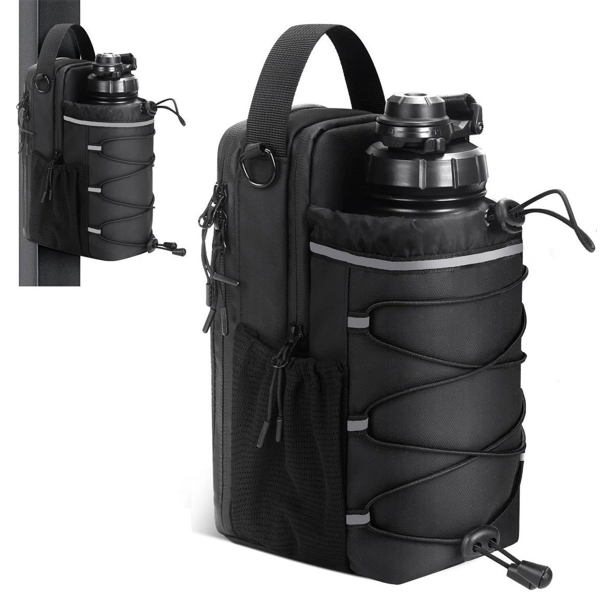 Fitness Bag with Magnet Sports Cup Sport Travel Magnetic Water Bottle Bag Women Men Fashion Magnetic Gym Bag
