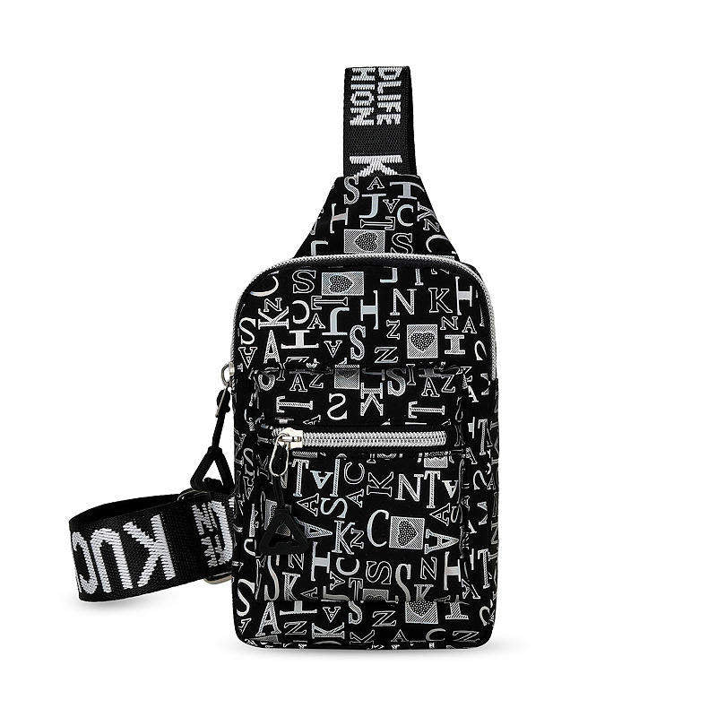 NEW Polyester Crossbody Sling Bag Women's Custom logo Chest Bag Waterproof Sling Bag for Girls Women