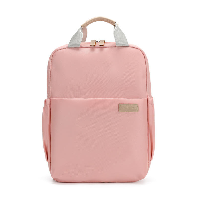 Unisex Adjustable Shoulder Travel Backpack Business Computer & School Bag with Laptop Holder Waterproof Canvas for Women & Men