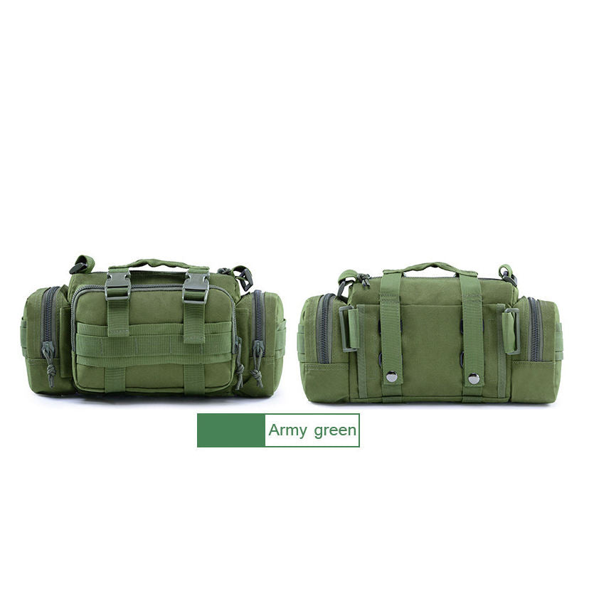 Everyday Tactical Men's Fanny Pack with Zippered Pockets Adjustable Waist Belt Hip Pouch Travel Outdoor Running Bag