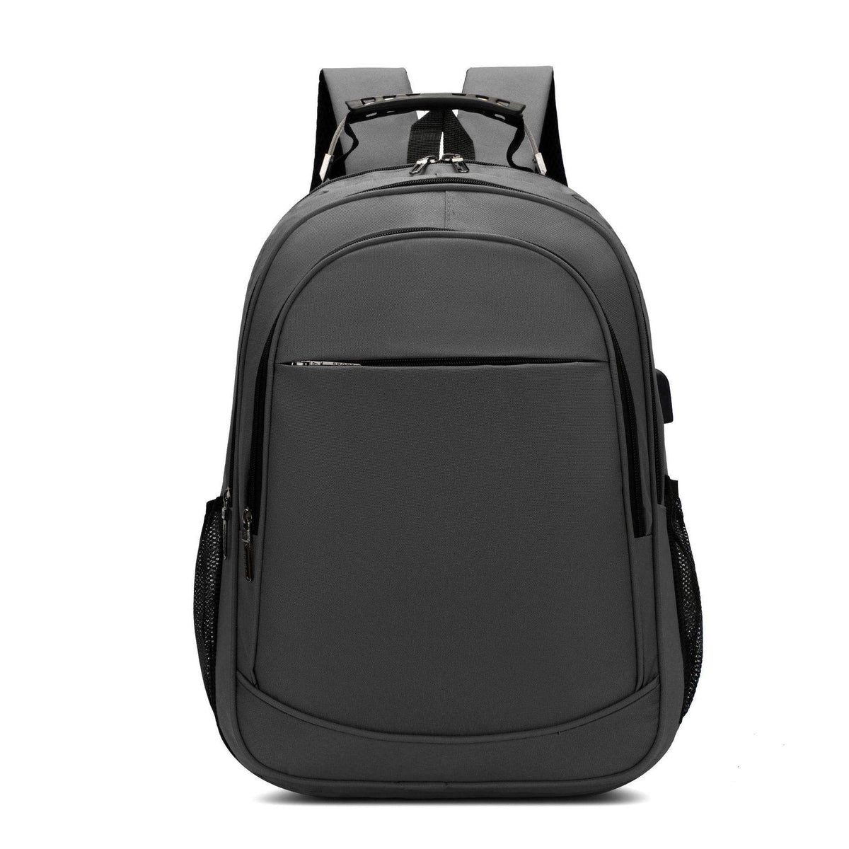 Men's College Student Fashionable Casual Lightweight Water-Resistant Oxford Backpack Outdoor Travel European Style Travel Bag
